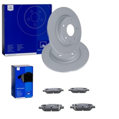 ATE BREMSSCHEIBEN 278mm + CERAMIC BELÄGE HINTEN passend für MAZDA 6 GJ GL