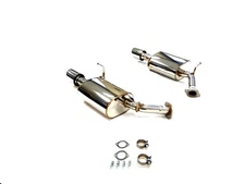 OBX Stainless Axle Back Exhaust Mufflers For 14-17 Infiniti Q70 Q70L M37 M56