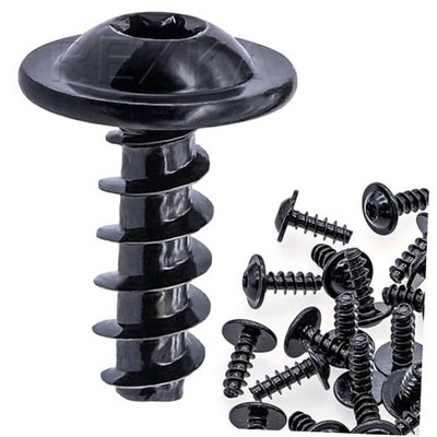 Rexka 20pcs M5.2-2.2×14mm Torx Truss Head Door Trim Panel Pillar Trim Screw 