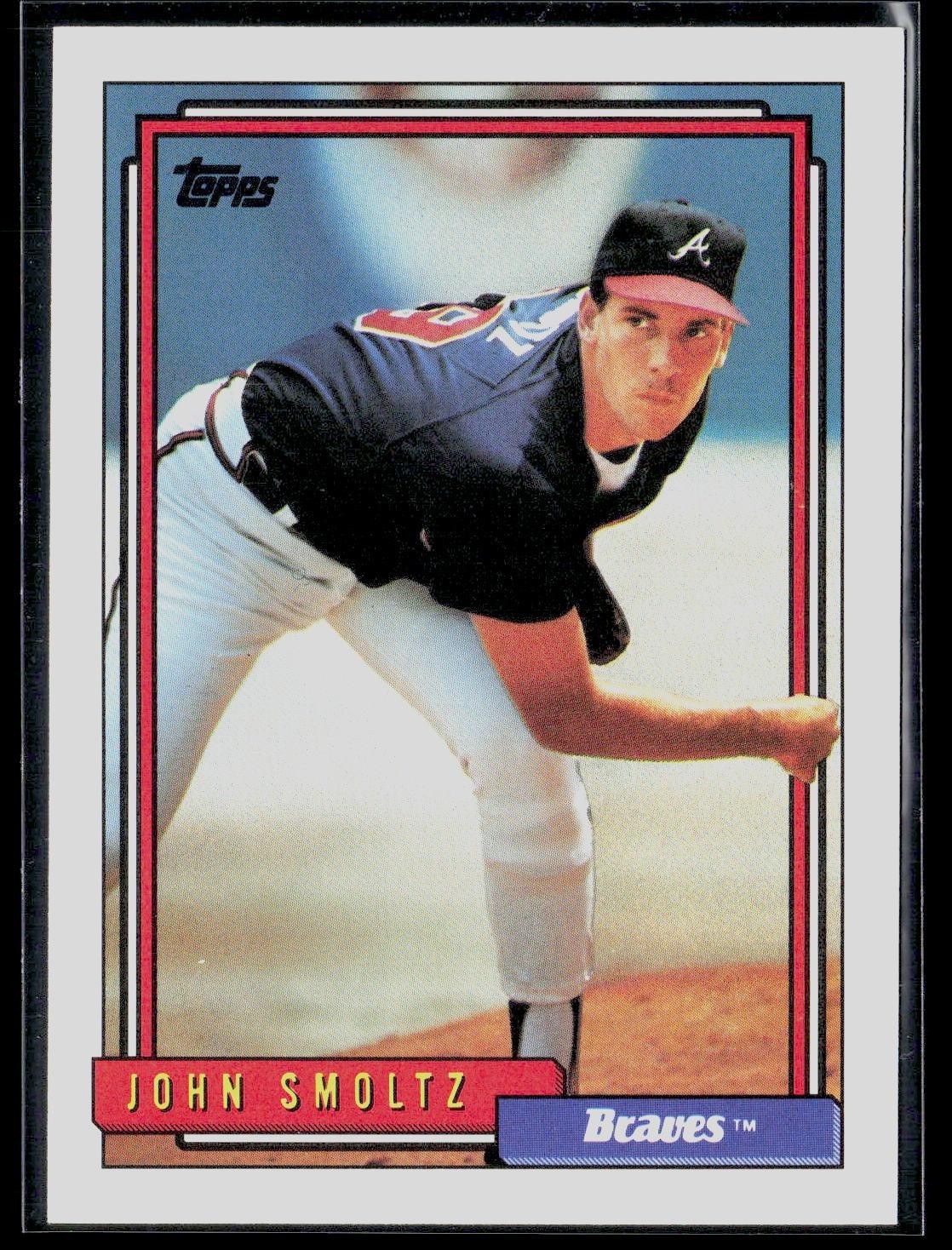 1992 Topps #245 John Smoltz
