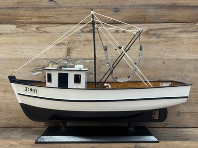 Forrest Gump ''Jenny'' Wooden Model Ship 16'' x 11''