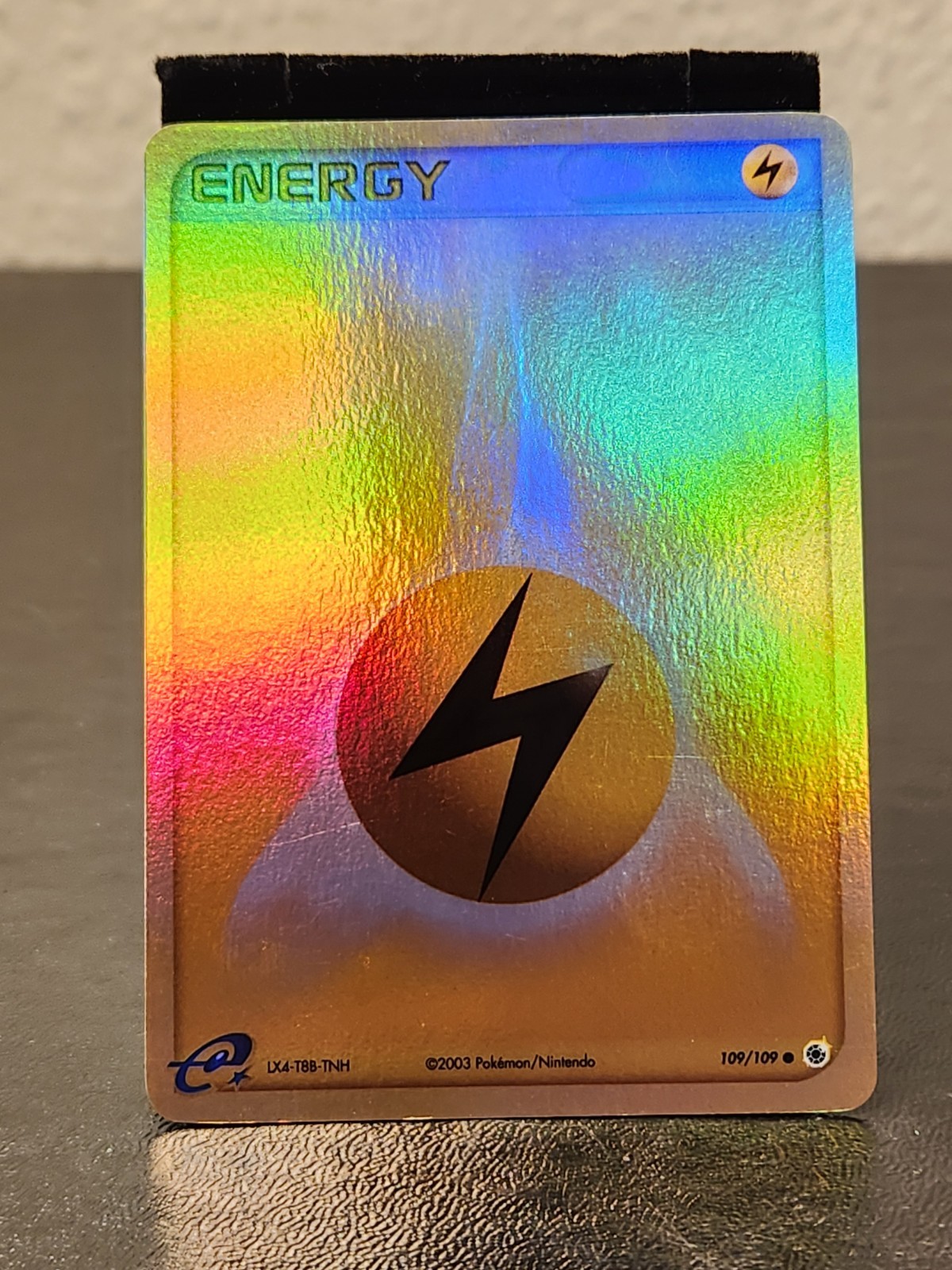 Pokémon Ruby And Sapphire Reverse Holo - Lightning Energy