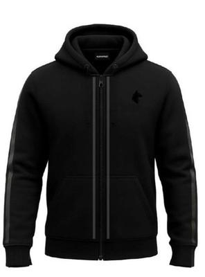 ArcWolfs Armored Motorcycle Hoodie Unisex CE-Rated Armored Hoodie Black/White