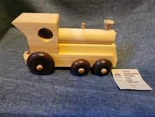 Montgomery Schoolhouse Vermont Handcrafted Wooden Large Modern Engine Train Car