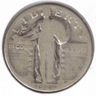 1926-S San Francisco Circulated Silver Liberty Standing Quarter Coin! #4
