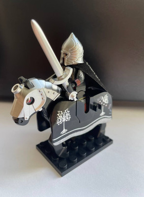 Gondor Knight Custom Minifigure - LOTR Lord of the Rings - High Quality Compatib