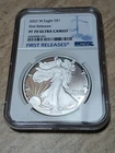 AMERICAN SILVER EAGLE 2022 1-OZ SILVER COIN | NGC PROOF 70 ULTRA CAMEO EARLY REL
