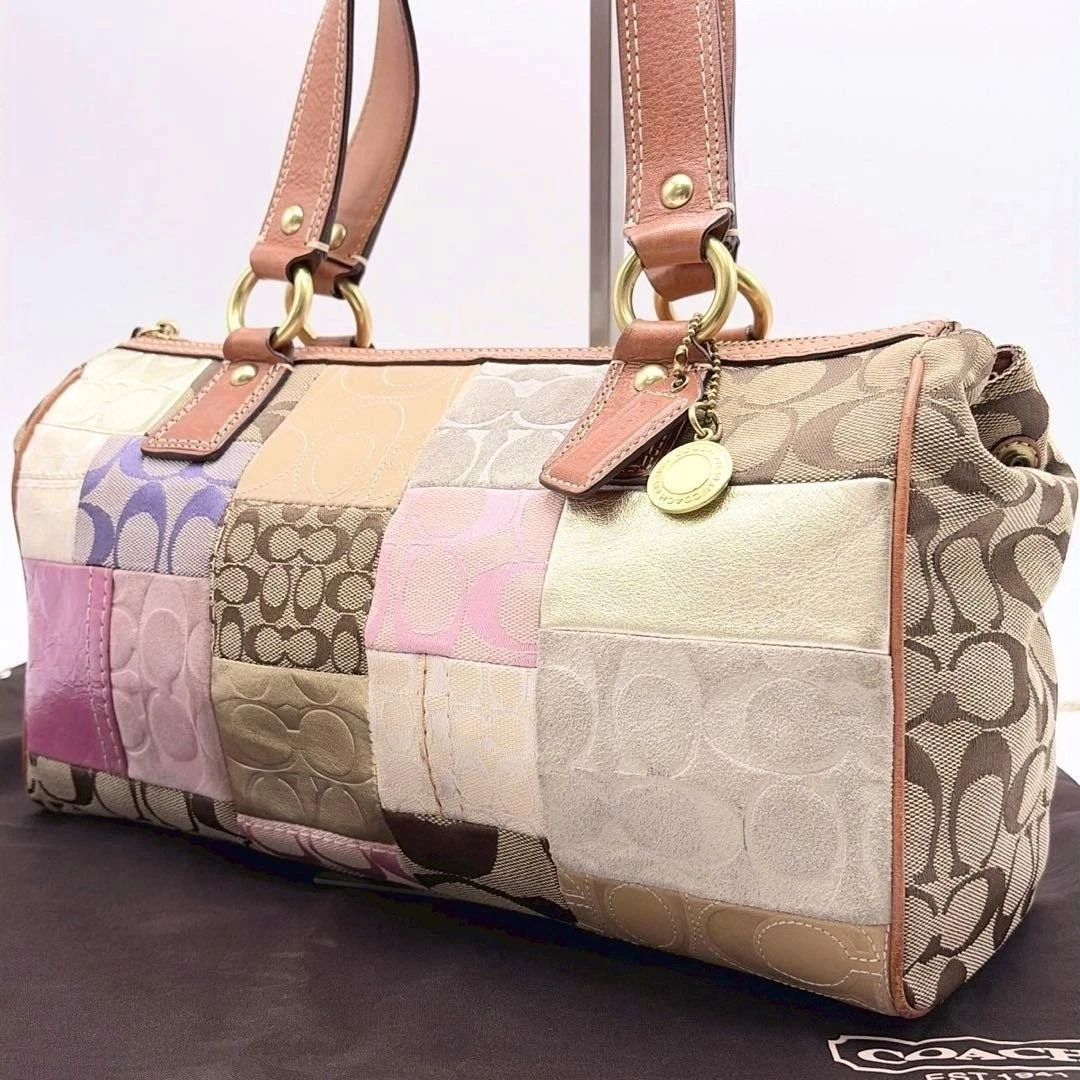 Coach Patchwork Suede Exterior Small Bags & Handbags for Women | eBay