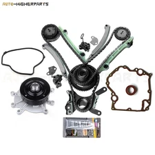 Timing Chain Water Pump Kit W/ Cover Gasket For 2003-2007 Dodge Ram 1500 4.7L