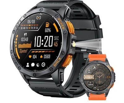Military Smart Watches Built-in GPS, 170+ Sport Modes for Men with Flashlight...