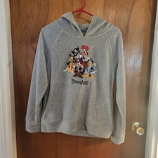 Disney Parks Fleece Youth Hoodie Jacket Pullover Outerwear Kids XL Resort