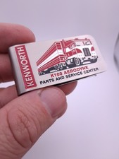 Clip de dinero Kenworth K100 Cabover cromado vintage BJ y el oso