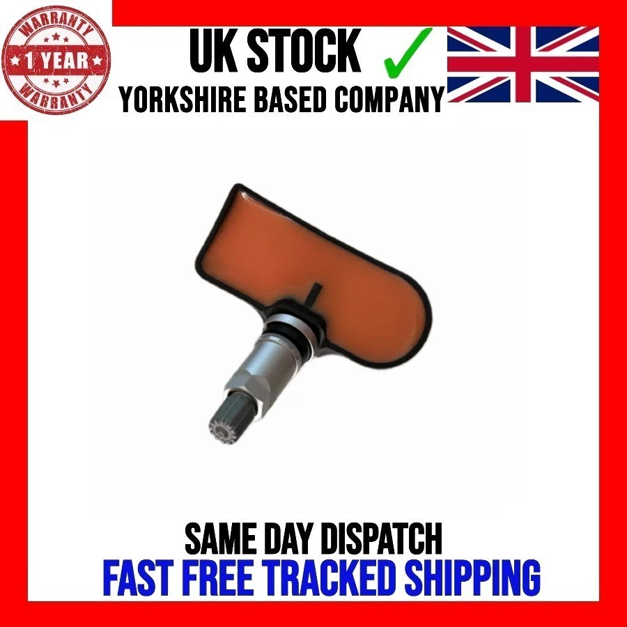 4X TPMS 433 MHz TYRE PRESSURE SENSOR FITS VOLKSWAGEN GOLF 2010-2011 1K0907253C - Image 3 of 4