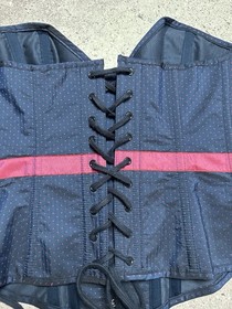 AGENT PROVOCATEUR RARE VINTAGE ICONIC BLUE/PINK TALMA CORSET Size L