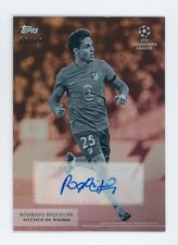 2023-24 Rodrigo Riquelme Topps Simplicidad Red Atletico Madrid Autographed 6/10