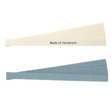 Grey Blue  White Sentence Strips Cardstock, 0.4" x 5.9", 60 Pcs