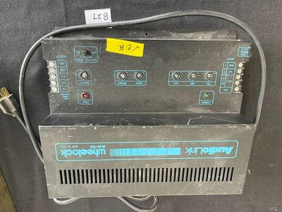 AUDIOLINK WHEELOCK AA-10 PAGING COMMERCIAL SOUND AMPLIFIER 10W-35W