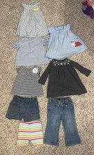 Mixed Lot Of 18 Months Baby Clothes Girl 8 Pieces 