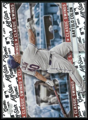Bartolo Colon 2025 Topps All-Star Game Classic Swings #CS-16 New York Mets 2