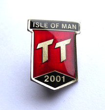 2001 FOOT AND MOUTH YEAR (NO TT) ISLE OF MAN TT BADGE - THE CANCELLED TT RACES