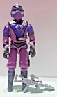 vintage GI Joe action figure 1987 "Techno Viper"  with Laser rifle -