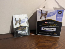 Purina FortiFlora 30 Sachets For Cats Probiotic Pro Plan Veterinary Supplementfv