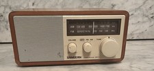 Sangean hi fi tabletop retro am/fm radio WR-11 wood grain