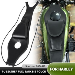 Motorcycle Tank Protector Black Flame Fuel Tank Bag Gas Tank Pad