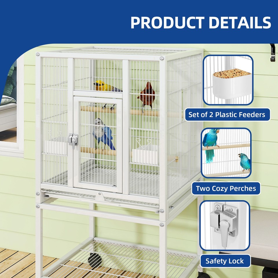 A closer look at Large Parrot Cages With Multi Level Perches
