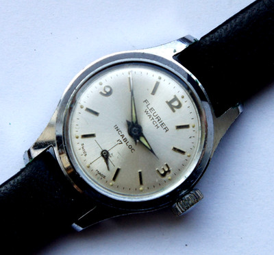 VERY RARE FLEURIER INCABLOC SWISS Ladies Wrist Watch 17 Jewels EXC WORKING!