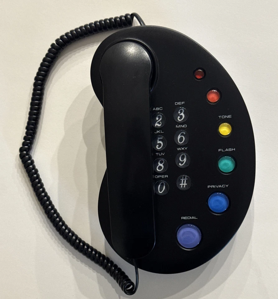 Vtg Radio Shack 43-853 Artist's Painter's Palette Fashion Phone Corded Telephone - Image 2 of 4