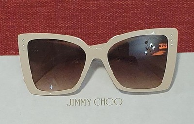 Jimmy Choo Sunglasses JC5001B 5011/13 Women's Beige/Gradient Brown