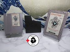 NES Wizardry: Knight of Diamonds The Second Scenario w/ Manual & Sleeve Tested