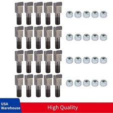 2-7/8"L x 11/16"W Stump Grinder Teeth for Woodland Mills WG24 WG28 5/8" Nut 20 x