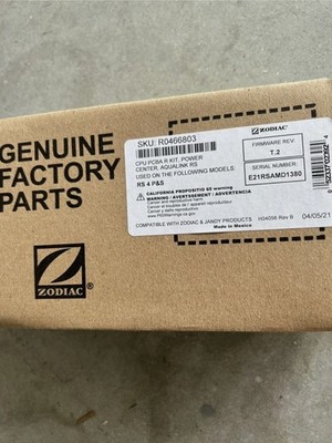 Jandy Zodiak R0466803 Aqualink RS 4 P&S Power Center CPU NEW in box