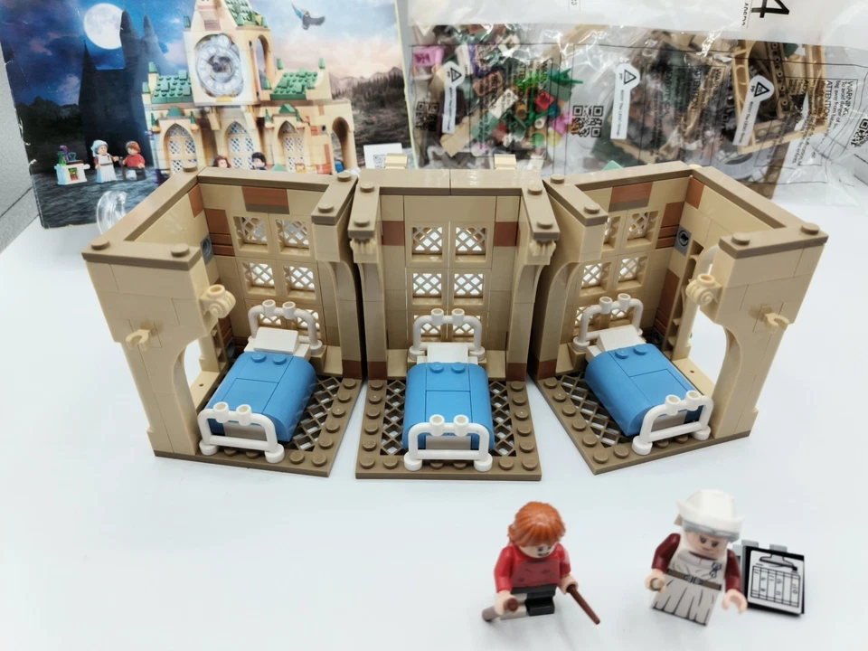LEGO Harry Potter 76398 - Ala Hospital Hogwarts - Completo + Instrucciones Sellado Foto 3 de 4