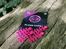 40 x Pink Bait Floss Caps. Bait Stop Beads. Carp Fishing Boilie Caps