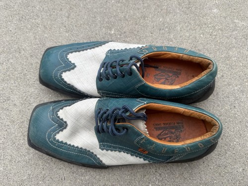John Fluevog Charles Future Angels Kontrast Leder Budapester Brogue Herren Gr. 11 M - Bild 5 von 13