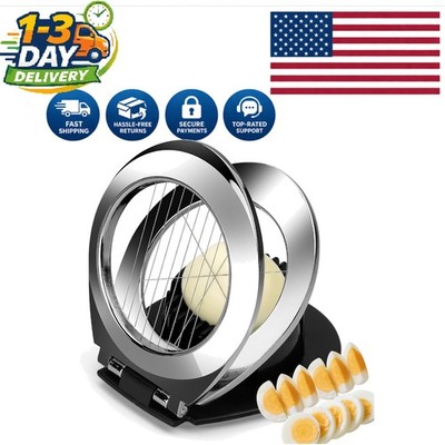 Lightweight Versatile Egg Cutter - Ideal for Cooking and Food Presentation