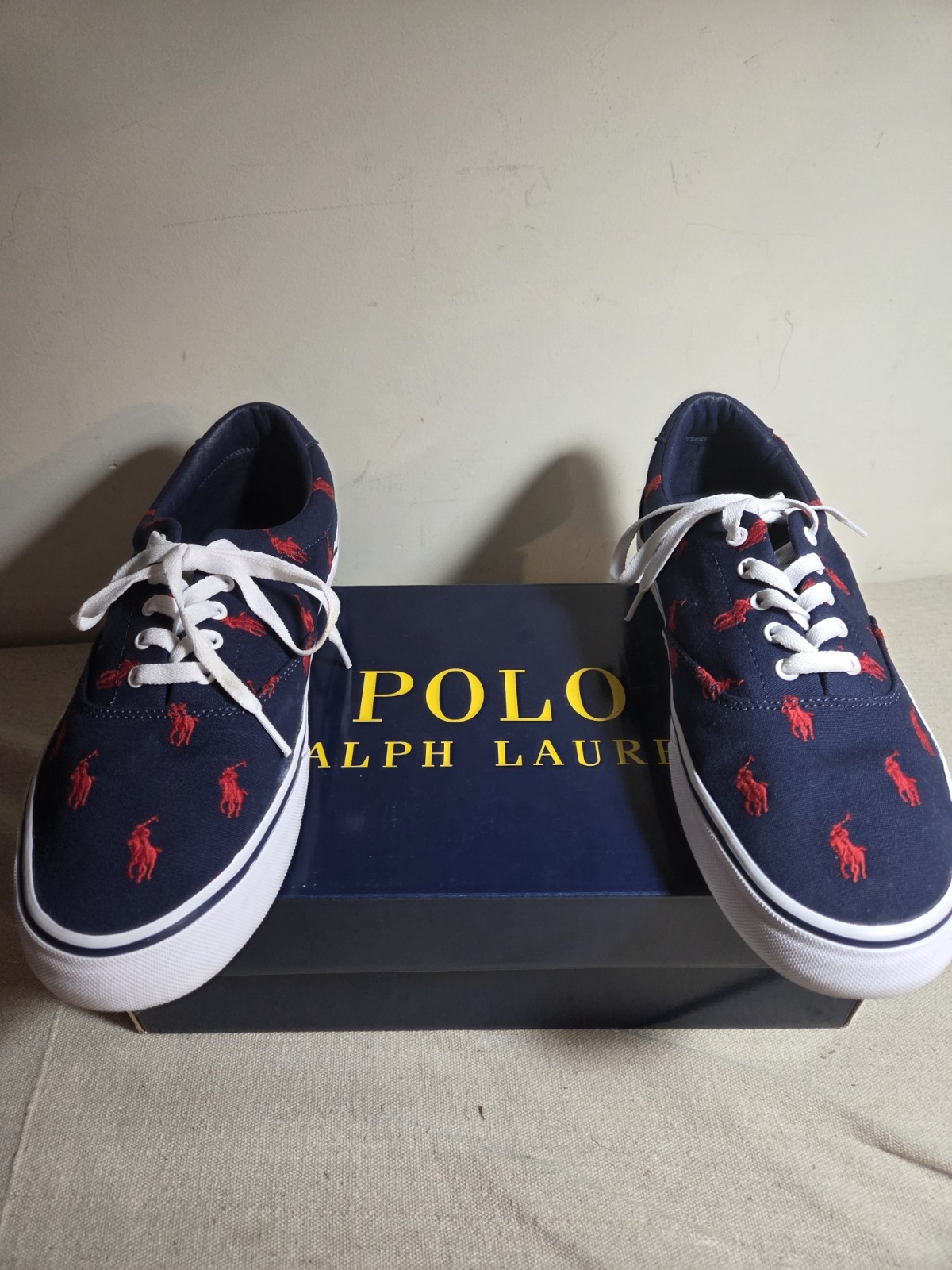 Scarpe Scarpe Uomo POLO RALPH LAUREN Athletic ALL OVER PONY (US 10 D) (UK 9)
