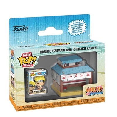 Funko Bitty Pop Town Naruto Uzumaki and Ichiraku Ramen Ready to Ship Gift