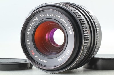 [EXC+5] Carl Zeiss Jena DDR Electric MC Flektogon 35mm f/2.4 Lens M42 from JAPAN