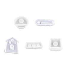 House Shape Holder Mold for Holder Tea Light Holder, DIY Art Craft
