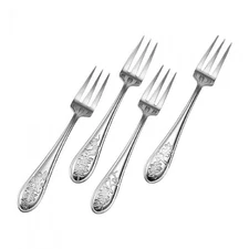Towle Atrium Stainless Steel Cocktail Fork (Set of Four)