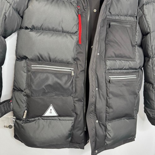 Pajar 1963 Eton Mid Length Down 4 Layer Construction Parka Jacket Black Mens L - Picture 11 of 19