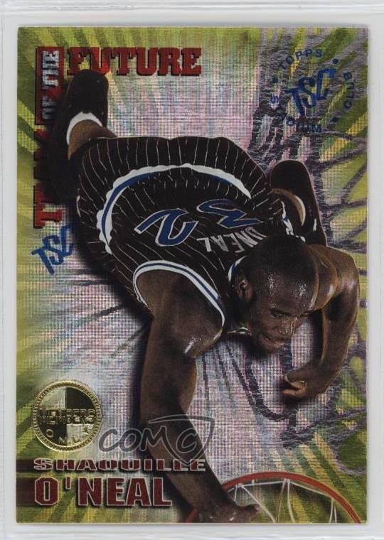 1994 Topps Stadium Club Team of the Future Members Only Shaquille O'Neal HOF 0q3