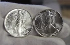 (2) 1988 US Silver Eagle $1 Gem Unc Better Date