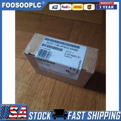 New Siemens 6ES7138-4FB02-0AB0 6ES7 138-4FB02-0AB0 ELECTRON. MODULE F ET200S