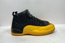 Nike Air Jordan 12 University Gold Mens Size 9.5 130690-070 OG XII Retro Black