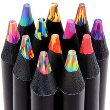 Stocking Stuffers, Stocking Stuffers for Kids,12 Rainbow Colored Pencils